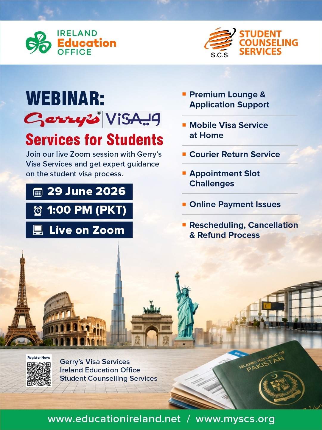 Gerry's Visa Services for Students